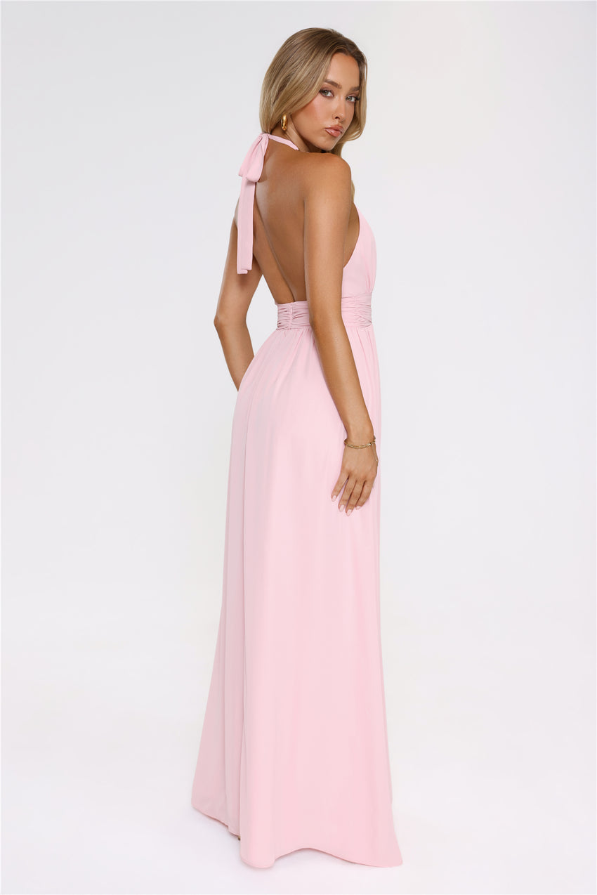 coast pink maxi dress Coast Women's Lace Frill Detail Maxi Dress